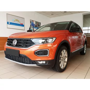   Avisa ezüst szatén acél lökhárítóvédő VOLKSWAGEN T-ROC/cabrio 2017-2022, FL2022->