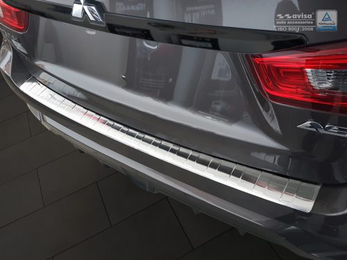 Avisa ezüst szatén acél lökhárítóvédő MITSUBISHI ASX crossover FL2017-2019