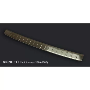   Avisa ezüst szatén acél lökhárítóvédő FORD MONDEO III MK3 turnier 2000-2007