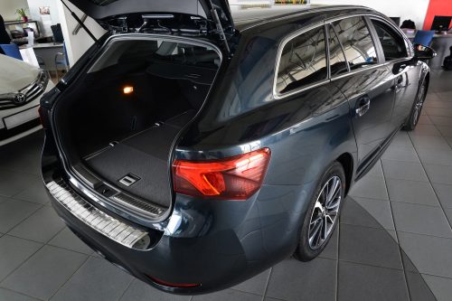 Avisa lökhárítóvédő TOYOTA AVENSIS III combi FL2015->acel ezüst szaten