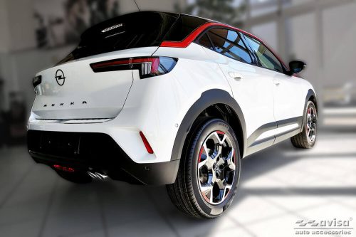 Avisa ezüst szatén acél lökhárítóvédő OPEL MOKKA II (B) crossover 2020->
