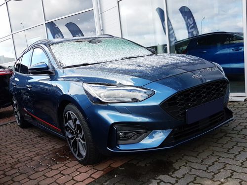 Avisa lökhárítóvédő FORD  FOCUS IV turnier/ST-Line 2018->acel ezüst szaten