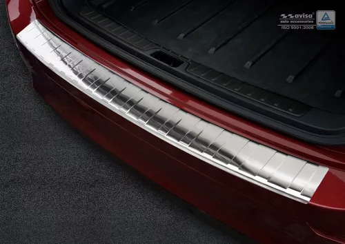 Avisa ezüst szatén acél lökhárítóvédő BMW X6 E71 2009-2014