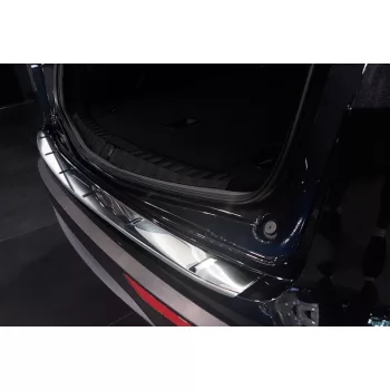   Avisa ezüst szatén acél lökhárítóvédő ALFA ROMEO STELVIO 2016-2020, FL2020->