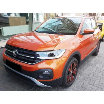   Avisa ezüst szatén acél lökhárítóvédő VOLKSWAGEN T-Cross 2018->2024, FL 2024->