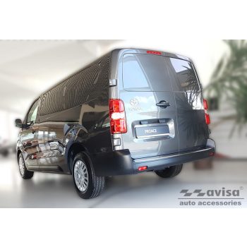   Avisa ezüst szatén acél lökhárítóvédő OPEL ZAFIRA LIFE 2019->, TOYOTA PROACE II furgon 2016->