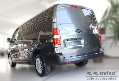 Avisa ezüst szatén acél lökhárítóvédő OPEL ZAFIRA LIFE 2019->, TOYOTA PROACE II furgon 2016->
