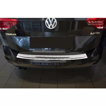   Avisa ezüst szatén acél lökhárítóvédő VOLKSWAGEN TOURAN III/R-line 2015->