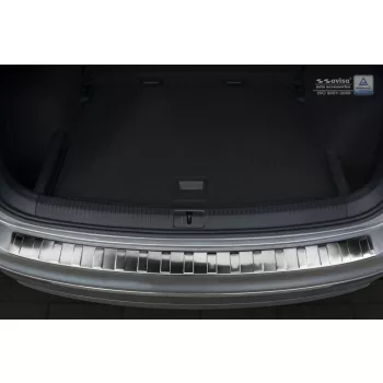   Avisa ezüst szatén acél lökhárítóvédő TIGUAN II 2015-2020, FL2020->/eHybrid 2020-2024, TIGUAN II R-Line 2015-2020, 2021-2024 stb.