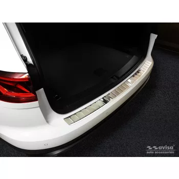   Avisa ezüst szatén acél lökhárítóvédő VOLKSWAGEN TOUAREG III 2018-2023 FL 2023->