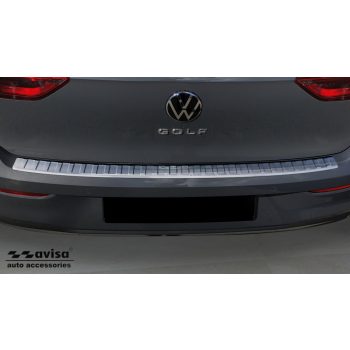   Avisa ezüst szatén acél lökhárítóvédő VOLKSWAGEN GOLF VIII hatchback 5D 2019->/VW Golf VIII GTI Clubsport edition 2019-2024 FL 2024->