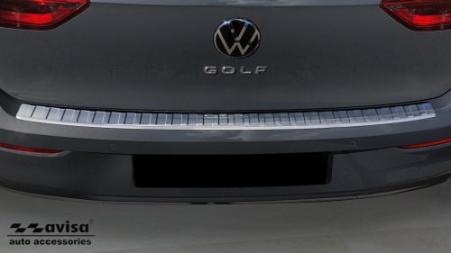 Avisa ezüst szatén acél lökhárítóvédő VOLKSWAGEN GOLF VIII hatchback 5D 2019->/VW Golf VIII GTI Clubsport edition 2019-2024 FL 2024->