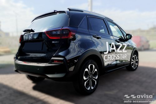 Avisa lökhárítóvédő HONDA JAZZ V CROSSTAR hybrid 2020->acel ezüst szaten