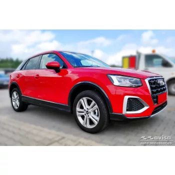   Avisa ezüst szatén acél lökhárítóvédő AUDI Q2 crossover FL2020->