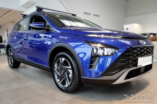 Avisa lökhárítóvédő HYUNDAI BAYON 2021->acel ezüst szaten