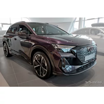   Avisa ezüst szatén acél lökhárítóvédő AUDI Q4 E-TRON 2021->/Audi Q4 Sportback E -TRON 2021->