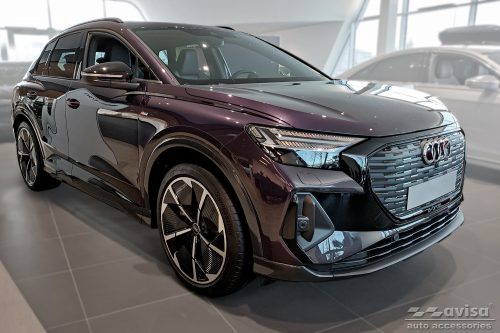 Avisa lökhárítóvédő AUDI Q4 E-TRON 2021->acel ezüst szaten