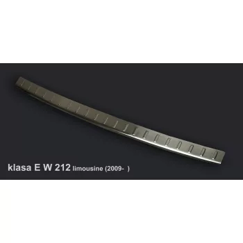   Avisa ezüst szatén acél lökhárítóvédő MERCEDES E Class W212 Limousine 2009-2013/AMG W212 Limousine 2009-2013