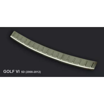   Avisa ezüst szatén acél lökhárítóvédő VOLKSWAGEN GOLF VI 5d 2008-2012