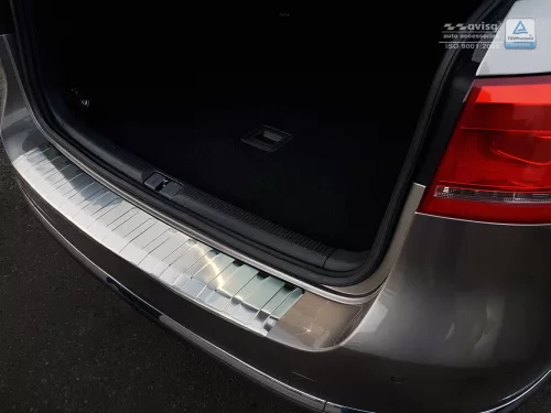 Avisa ezüst szatén acél lökhárítóvédő VOLKSWAGEN PASSAT B7 variant 2011-2014