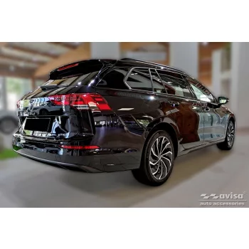   Avisa ezüst szatén acél lökhárítóvédő VOLKSWAGEN GOLF VIII variant/Alltrack 2020-2024, FL 2024->