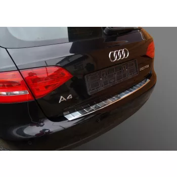   Avisa ezüst szatén acél lökhárítóvédő AUDI A4 B8 ALLROAD 2011-2015, AUDI A4 B8 8 Avant FL2012-2015