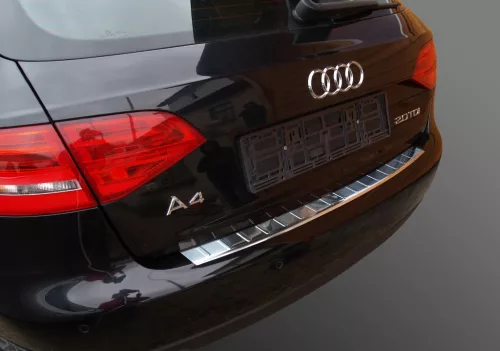 Avisa ezüst szatén acél lökhárítóvédő AUDI A4 B8 ALLROAD 2011-2015, AUDI A4 B8 8 Avant FL2012-2015
