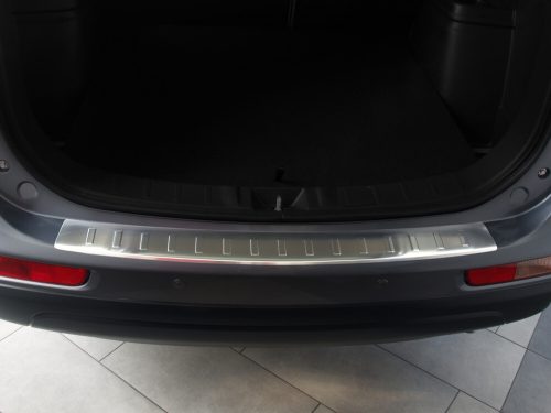 Avisa ezüst szatén acél lökhárítóvédő MITSUBISHI OUTLANDER III 2012-2015