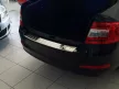 Avisa ezüst szatén acél lökhárítóvédő SKODA OCTAVIA III liftback 2013-2016, FL2016-2019