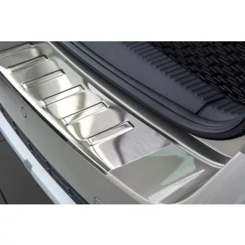   Avisa ezüst szatén acél lökhárítóvédő SKODA OCTAVIA III Scout/Active/Ambition/Edition/Joy/Elegance/Style/RS 2014-2020