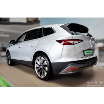  Avisa ezüst szatén acél lökhárítóvédő SKODA ENYAQ IV 2020->