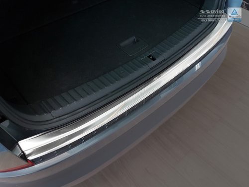Avisa lökhárítóvédő SKODA KODIAQ crossover RS 2019-2021, FL2021->acél ezüst szatén