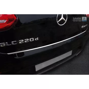  Avisa ezüst tüköracél lökhárítóvédő MERCEDES GLC Coupe (C253) 2016-2019, FL2019-2023