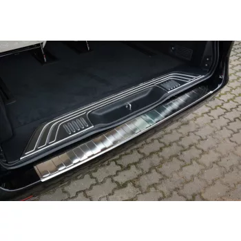   Avisa ezüst szatén acél lökhárítóvédő MERCEDES V Class W447/VITO III/Marco Polo 2014-2019, FL2019-2024, FL 2024->
