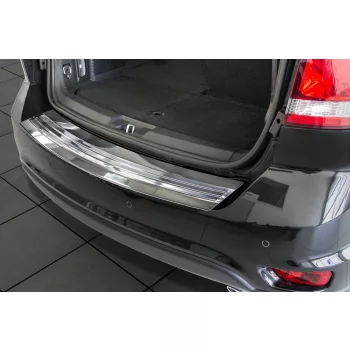   Avisa ezüst szatén acél lökhárítóvédő DODGE JOURNEY I 2012-2020, FIAT FREEMONT 5d 2011-2016