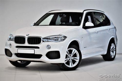 Avisa lökhárítóvédő BMW X5 III F15 M-Pakiet 2013-2018 acél ezüst szatén