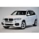 Avisa lökhárítóvédő BMW X5 III F15 M-Pakiet 2013-2018 acel ezüst szaten