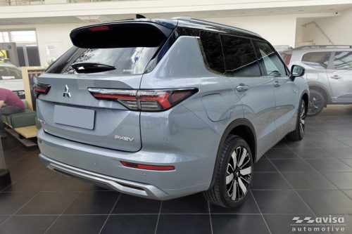 Avisa ezüst szatén acél belső lökhárítóvédő (2 darabos, bal és jobb), alapozott MITSUBISHI OUTLANDER IV 2025->