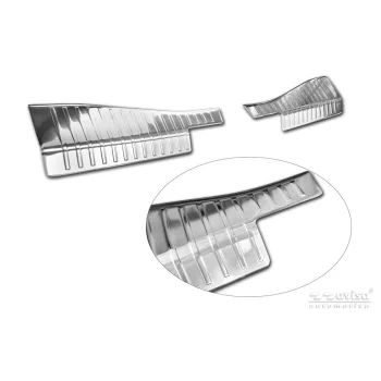   Avisa ezüst szatén acél lökhárítóvédő (2 darabos) OPEL GRANDLAND II 2024->