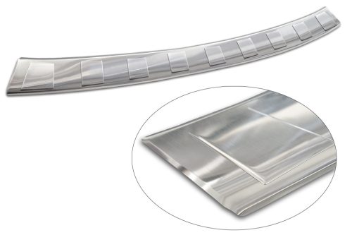 Avisa ezüst szatén acél lökhárítóvédő FORD TOURNEO COURIER II 2023->, FORD TRANSIT COURIER II 2023->