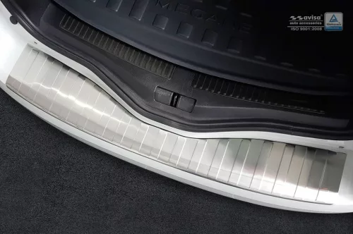 Avisa ezüst szatén acél lökhárítóvédő RENAULT IV MEGANE GRANDTOURER 2016-2020, FL2020->