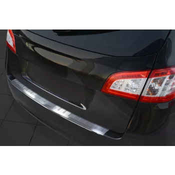   Avisa ezüst szatén acél lökhárítóvédő PEUGEOT 508 I SW 2011-2014, FL2014-2018/PEUGEOT 508 I RXH 2011-2014, FL2014-2018