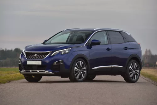 Avisa ezüst szatén acél lökhárítóvédő PEUGEOT 3008 II crossover 2016-2020 Fl.2021-2023