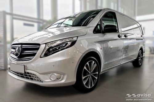 Avisa labpihentető pedal MERCEDES V Class W447/VITO III 2014->acel ezüst szaten