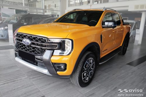 Avisa lábpihentető védő FORD RANGER VI 2020-> aluminium fekete