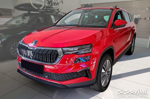 Avisa lökhárító védő SKODA KAROQ FL2022->  / Sportline FL 2022-> acél ezüst