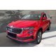 Avisa lökhárító védő SKODA KAROQ FL2022->  / Sportline FL 2022-> acél ezüst