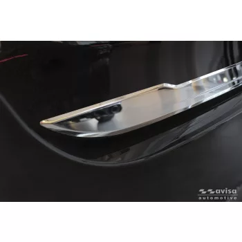   Avisa ezüst tüköracél csomagtérajtó díszléc MERCEDES GLE II Coupe C167 2019-2023 FL.2023->