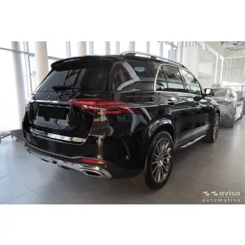   Avisa ezüst tüköracél csomagtérajtó díszléc MERCEDES GLE W167 2019-2023 FL.2023->