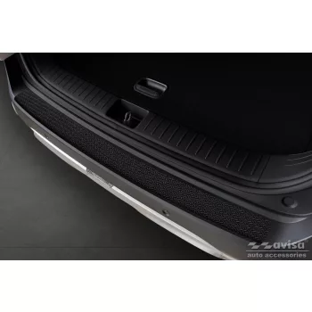   Avisa fekete matt 3 mm bordázott alumínium lökhárítóvédő KIA SPORTAGE V 2021-2025